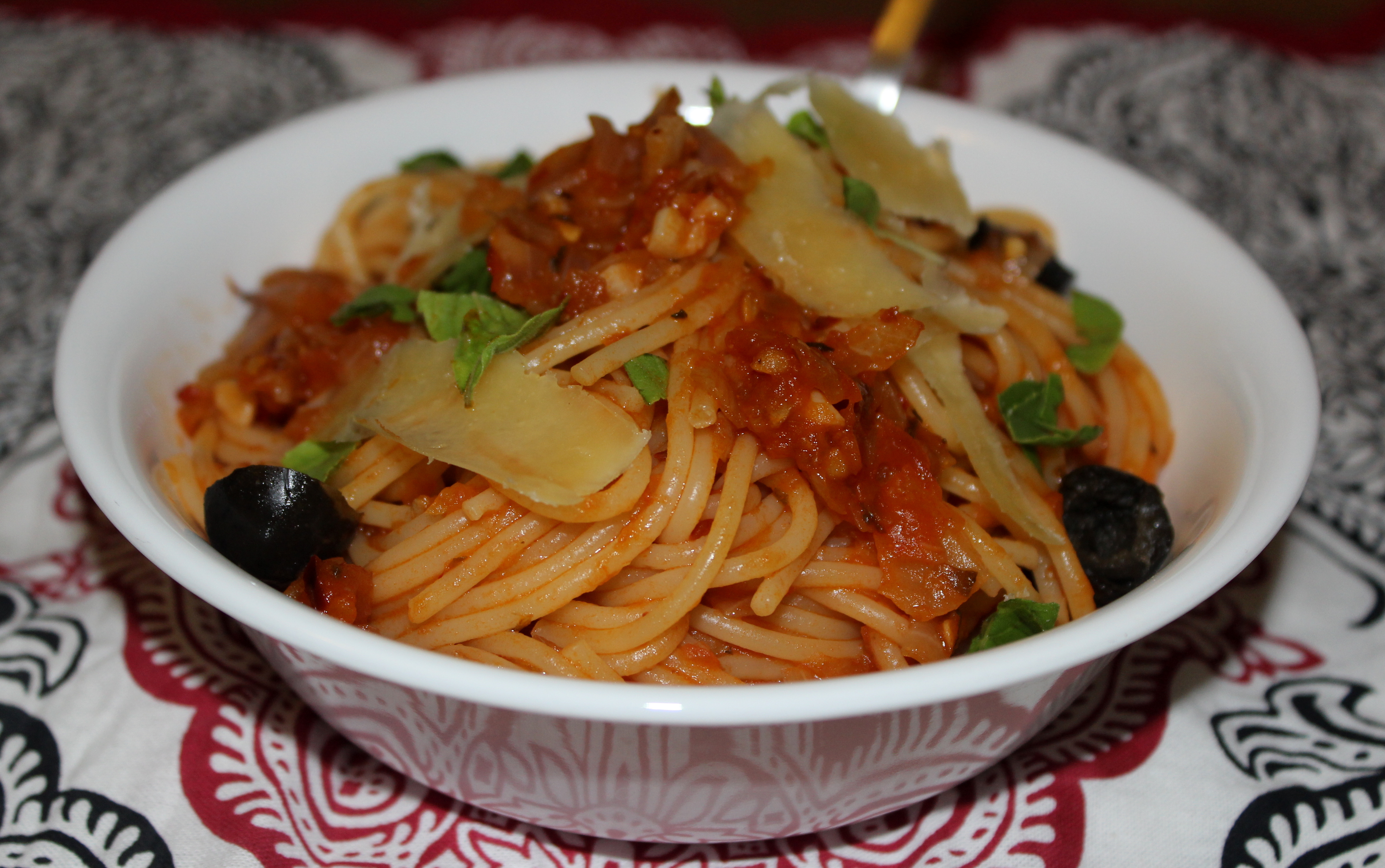 The Blurry Lime | SPAGHETTI ALL’ARRABBIATA aka Angry Pasta
